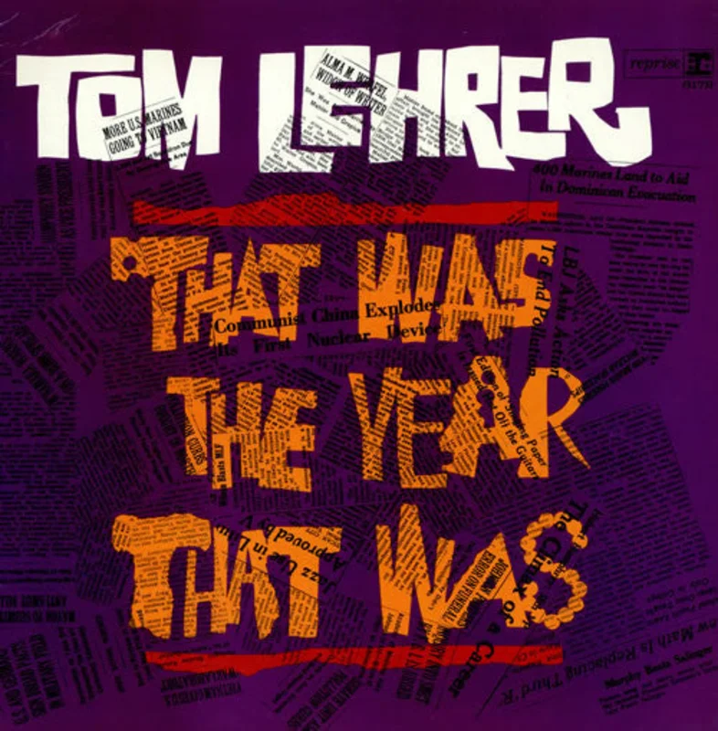 Tom Lehrer  That Was The Year That Was  (1965)