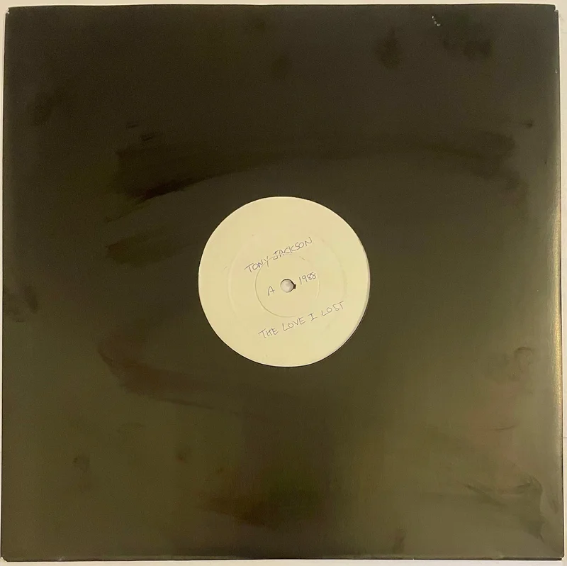 Tony Jackson - The Love I Lost / Secretly In Love 12" Single (White Label)