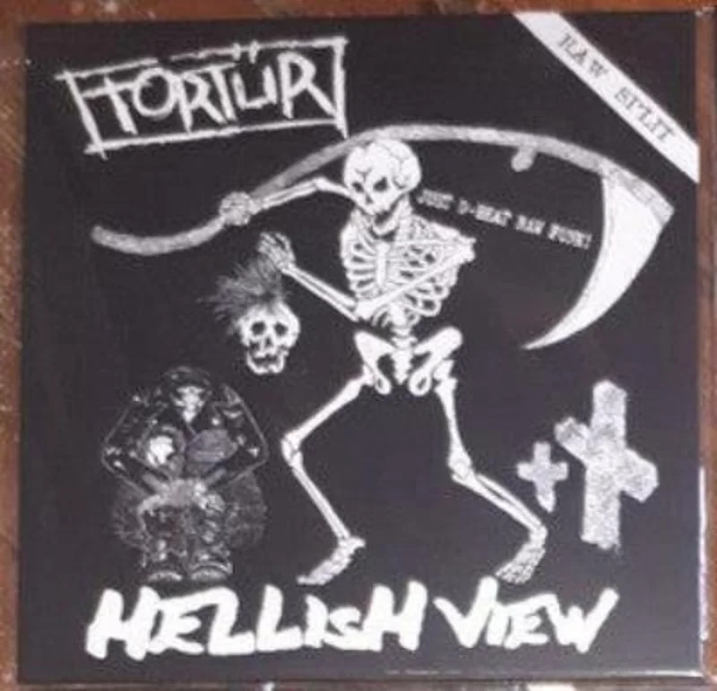 Tortur / Hellish View - Raw Split NEW LP