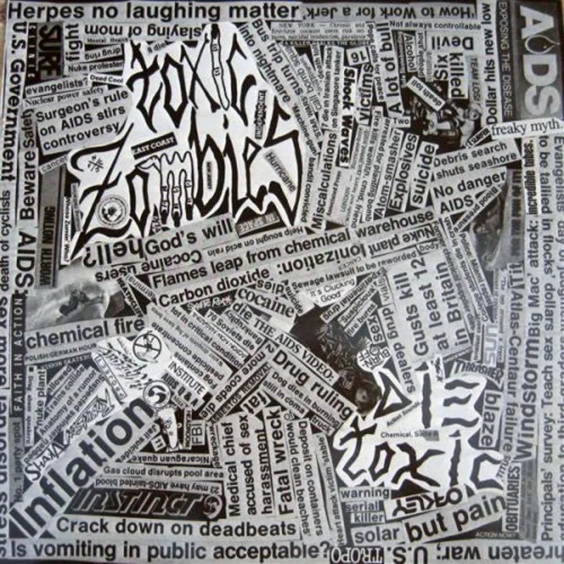 Toxic Zombies - Die Toxic USED LP