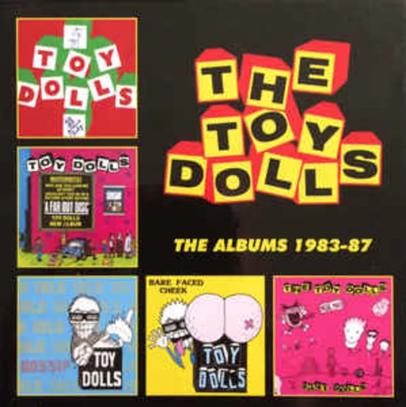 Toy Dolls - The Albums 1983 to 87 NEW 5xCD
