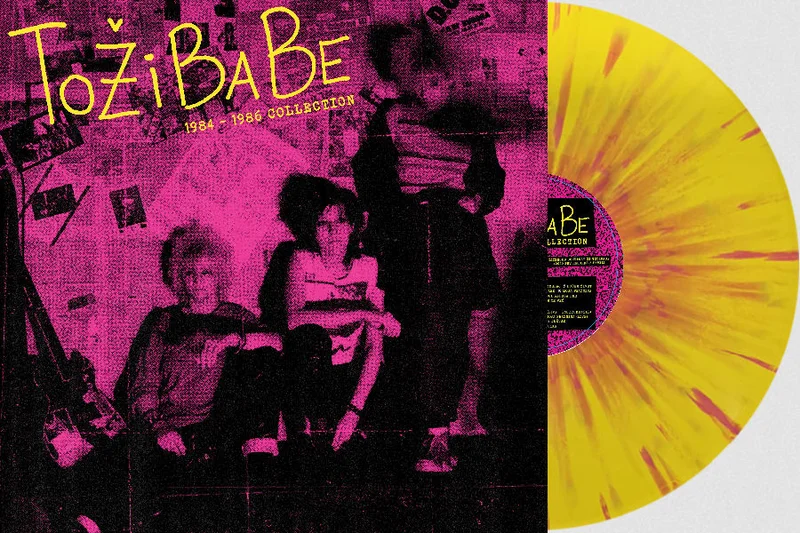 Tozibabe - 1984 to 1986 Collection NEW LP (yellow w/ pink splatter vinyl)