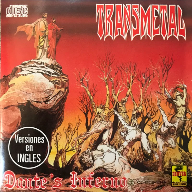 Transmetal - Dantes Inferno USED METAL CD