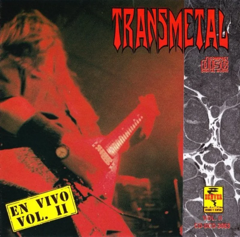 Transmetal - En Vivo Vol II NEW CASSETTE