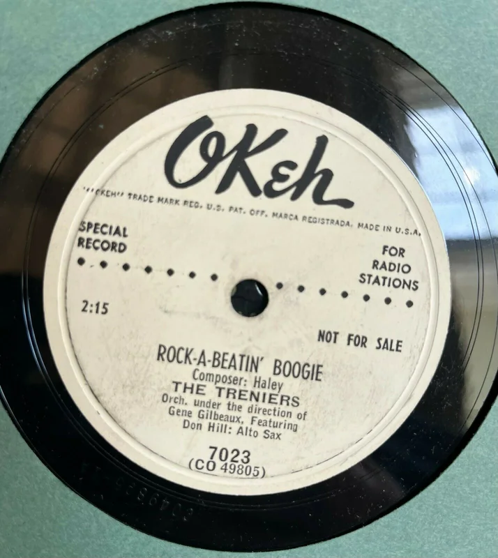 Treniers - Rock-A-Beatin' Boogie b/w Trapped (In The Web of Love)