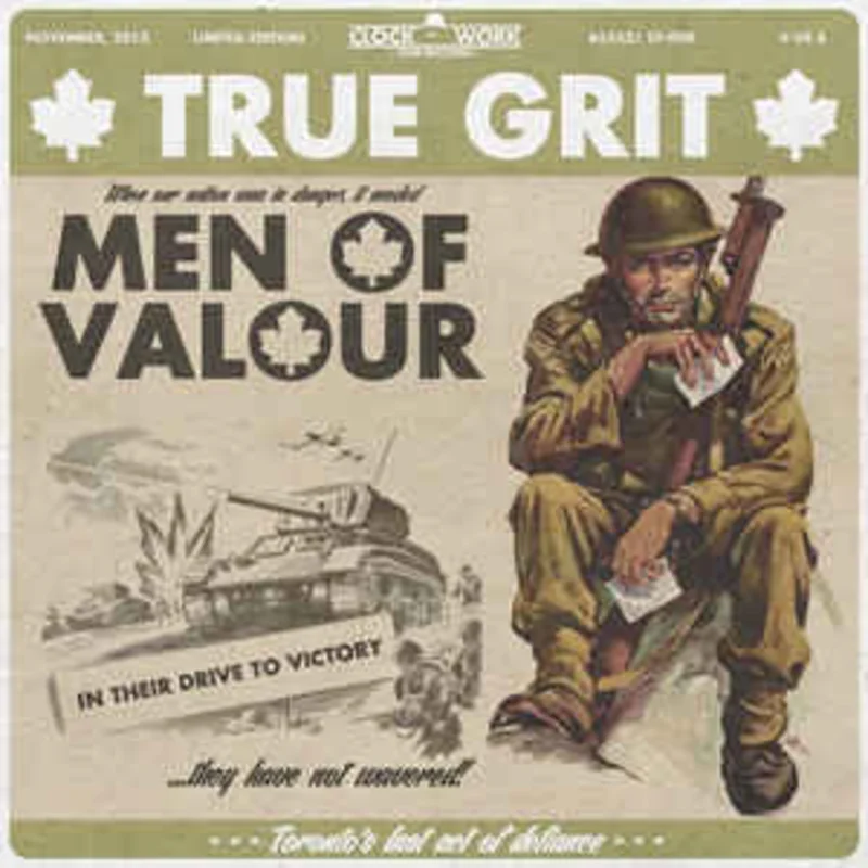 True Grit - Men Of Valour USED 7"
