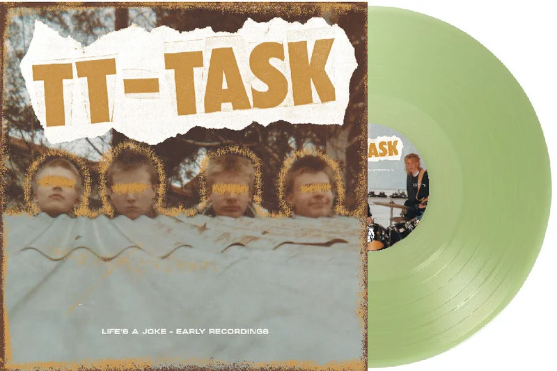 TT Task - Lifes A Joke (Early Recordings) NEW LP (cokebottle green vinyl)