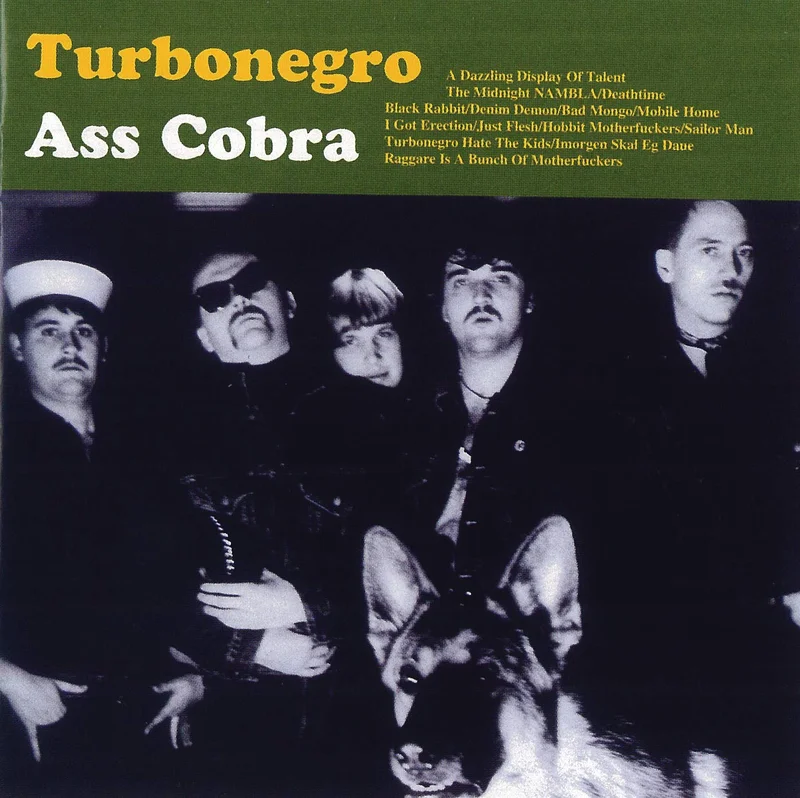 Turbonegro - Ass Cobra (Re - issue) (Green Coloured) (Quick Ship)