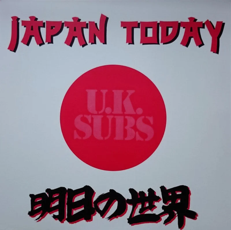 U.K. Subs - Japan Today NEW LP