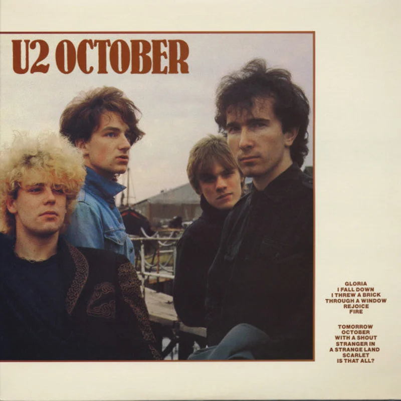 U2 - October USED POST PUNK / GOTH LP