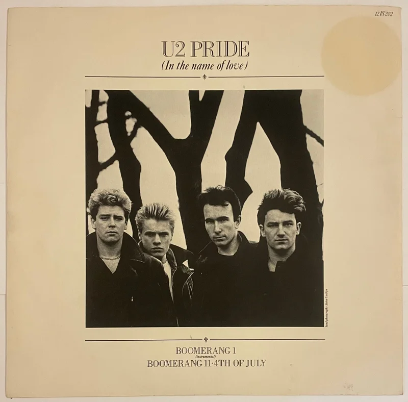 U2 - Pride (In The Name Of Love) 12" Single