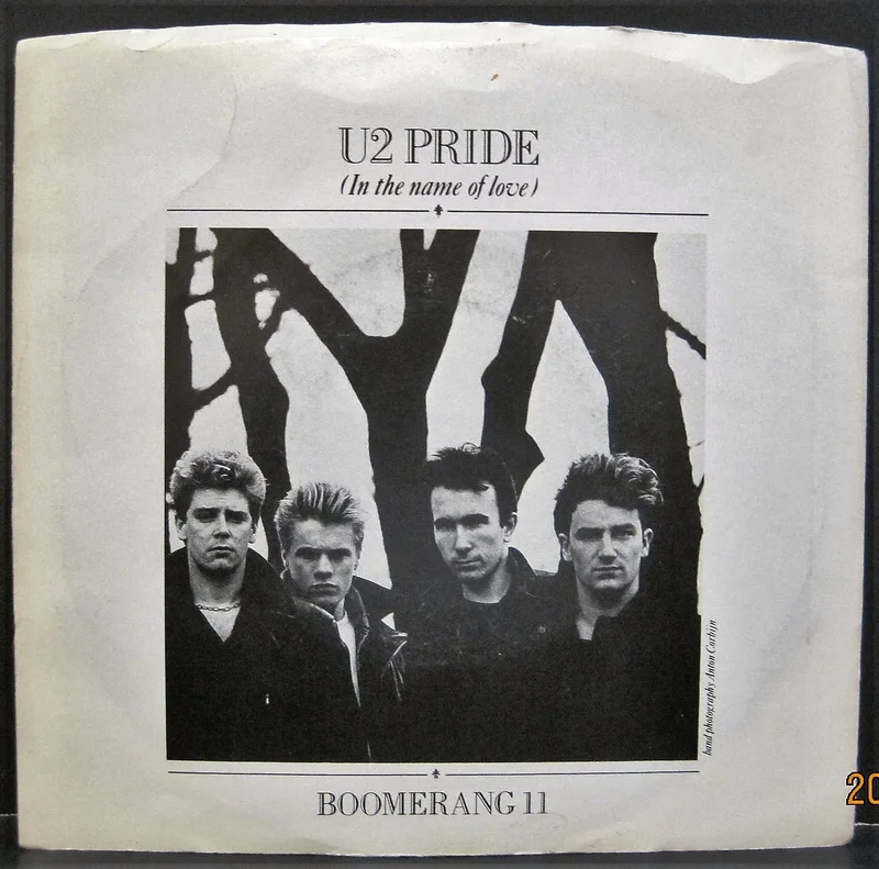 U2 - Pride (In The Name of Love) b/w Boomerang 11  PS