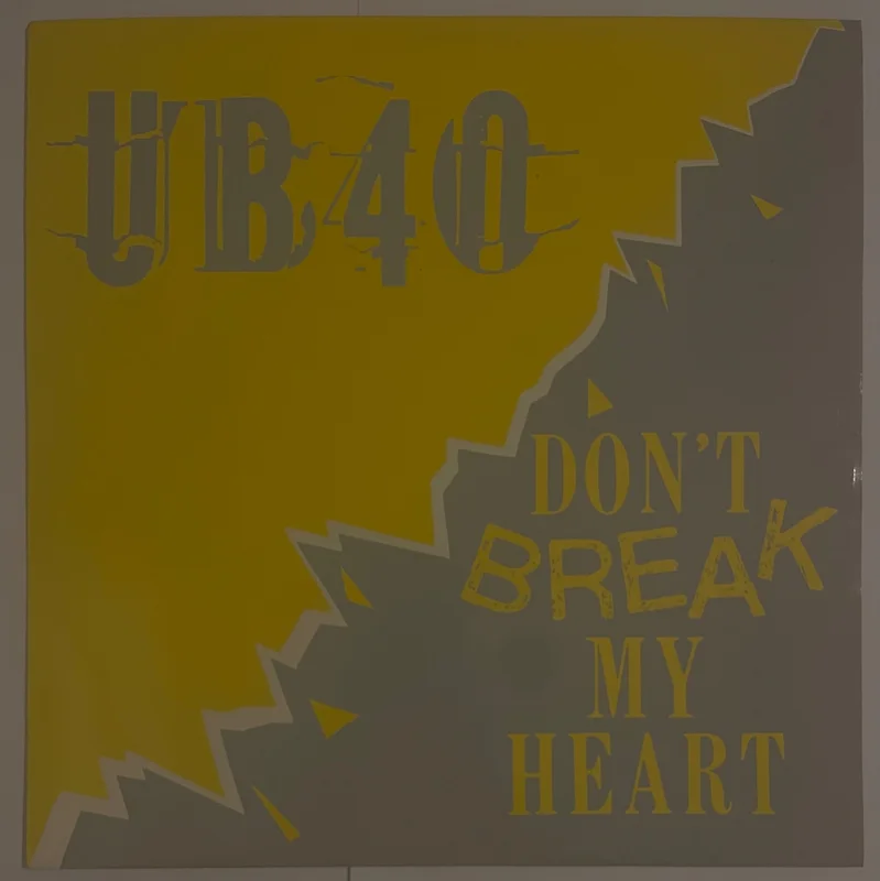 UB40 - Don't Break My Heart 12" Single
