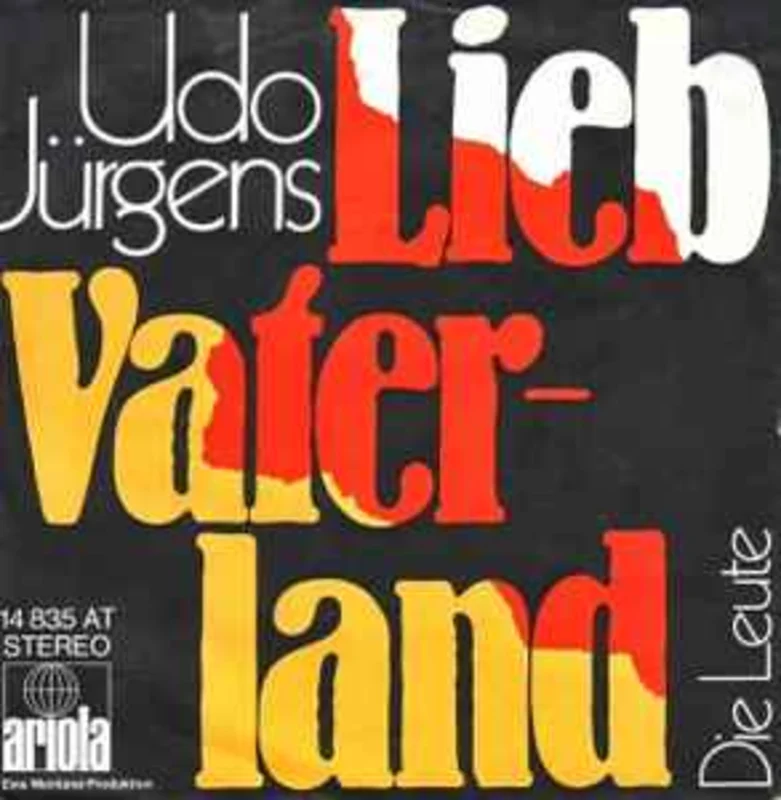Udo Jrgens  Lieb Vaterland  (1971)     7"