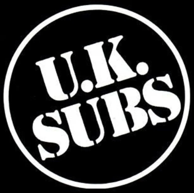 UK SUBS LOGO back patch