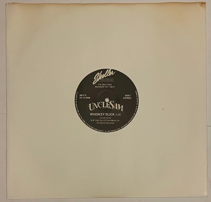 Uncle Sam - Whiskey Slick / Rumble 12" Single