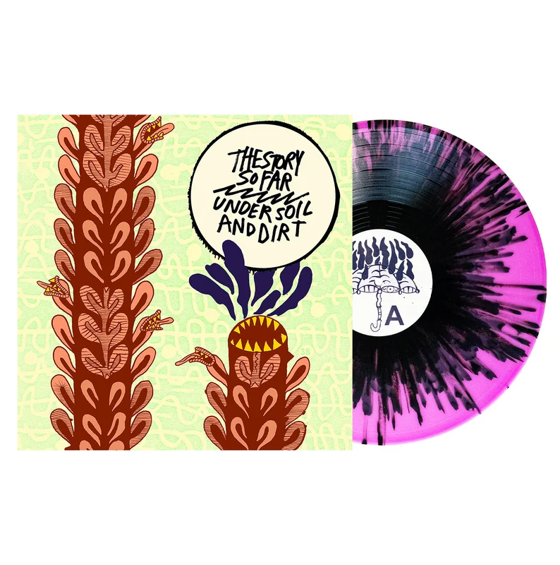 Under Soil & Dirt - Violet w/ Black Splatter LP