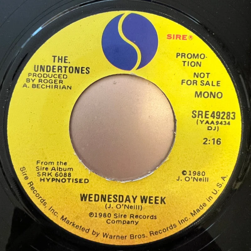 Undertones - Wednesday Week USED 7" (promo)