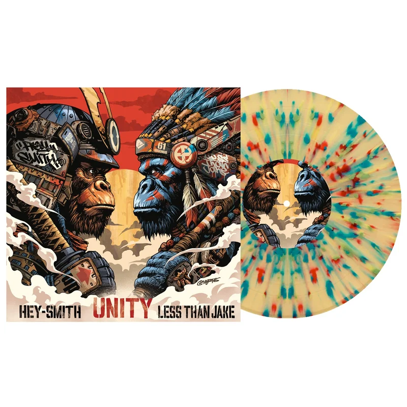 Unity EP - Beer w/ Rainbow Splatter LP