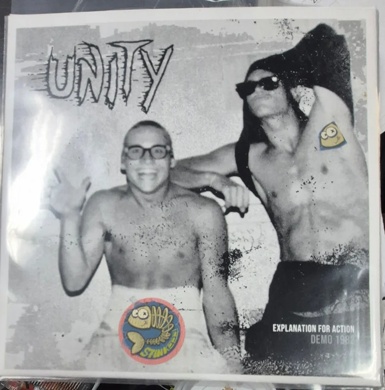Unity - Live Rehearsal Demo 1983 USED POST PUNK / GOTH 7" (green vinyl)