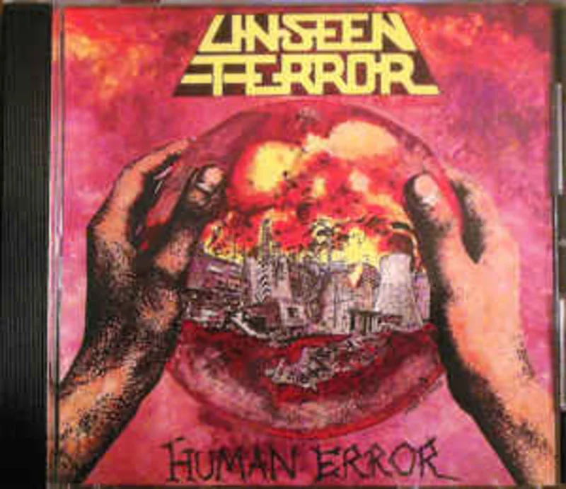 Unseen Terror - Human Error USED METAL CD