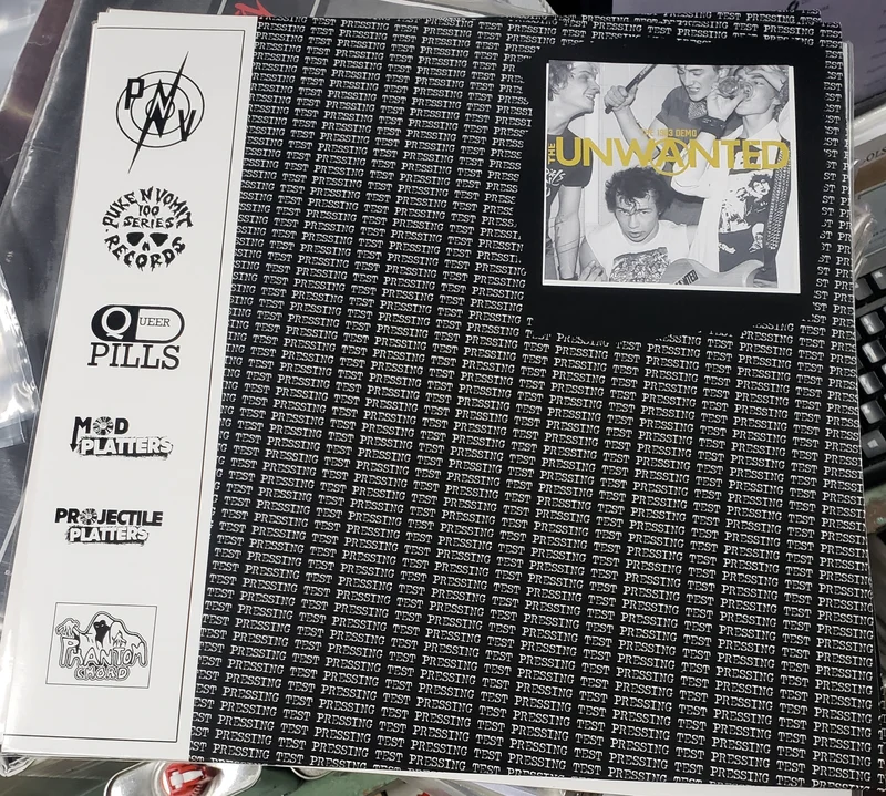 Unwanted - 1983 Demo USED LP (test press)
