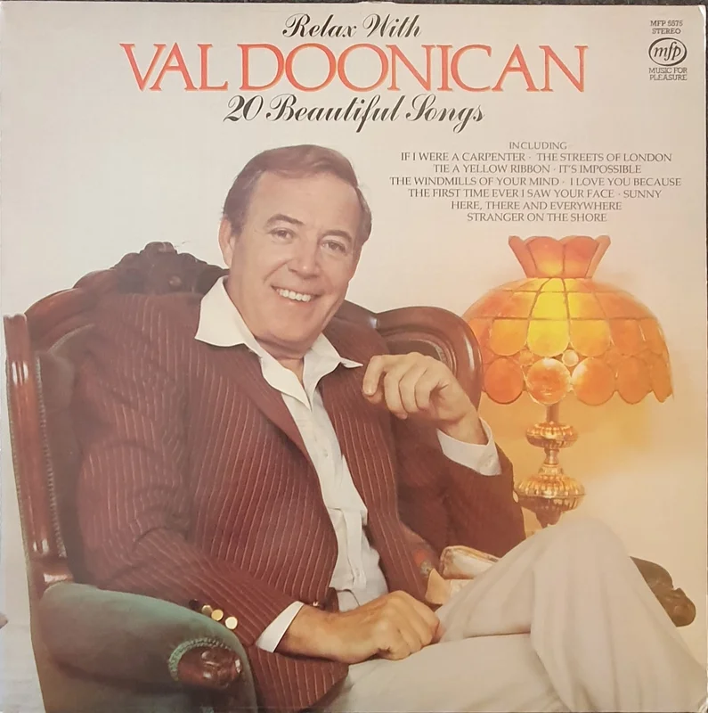 Val Doonican - Relax With Val Doonican 20 Beautiful Songs Lp