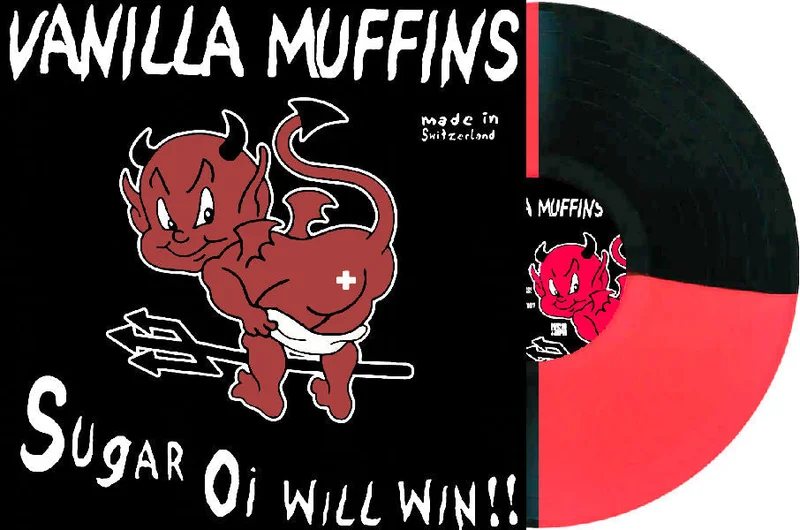 Vanilla Muffins - Sugar Oi Will Win NEW LP (red and black quad vinyl)