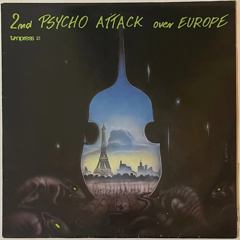 Various - 2nd Psycho Attack Over Europe Lp