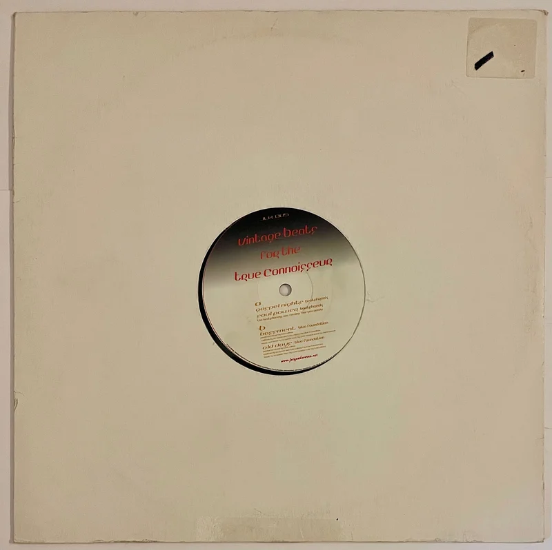 (Various) Beatphreak / Blue Foundation Vintage Beats For The True Connoisseur 12" Single
