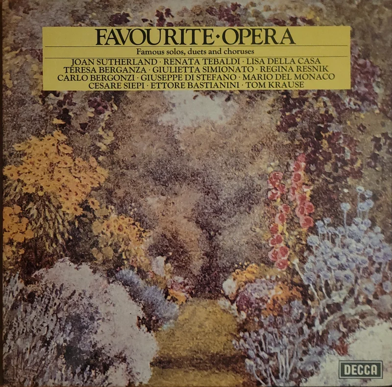 Various  Favourite Opera (Famous Solos, Duets And Choruses) Lp