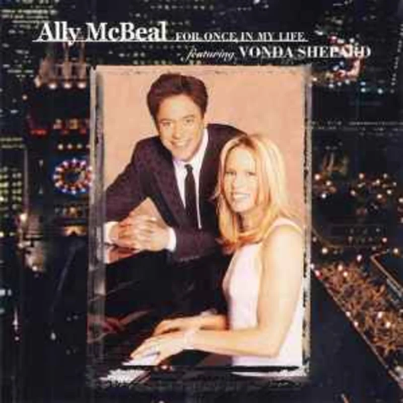 Various Featuring Vonda Shepard  Ally McBeal (For Once In My Life)  (2001)     CD