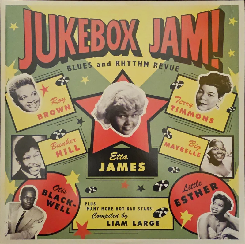 Various  Jukebox Jam Vol.1 - Blues And Rhythm Revue Lp