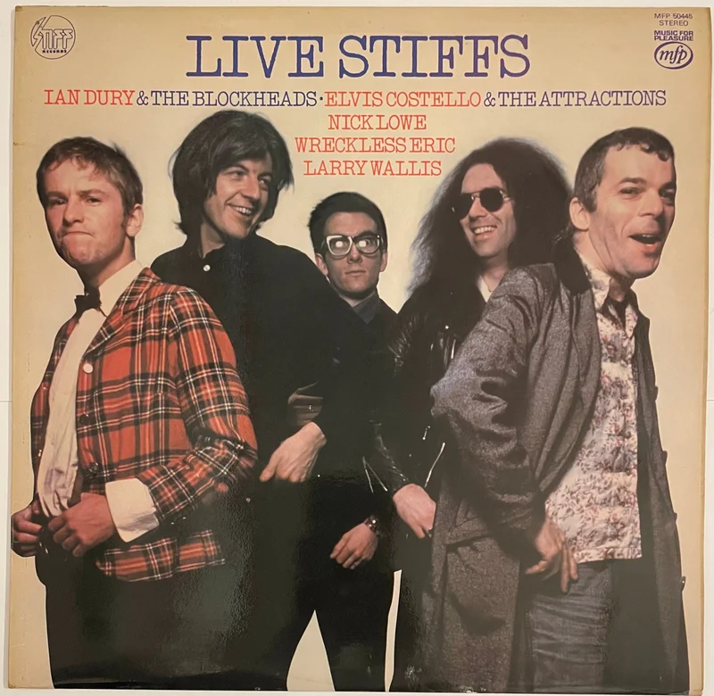Various - Live Stiffs Lp