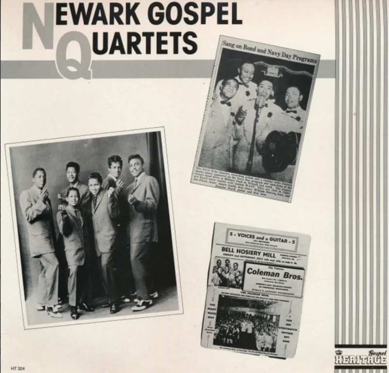 Various - Newark Gospel Quartets - import LP