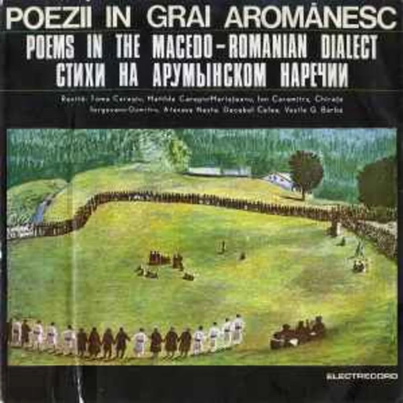 Various  Poezii In Grai Aromnesc = Poems In The Macedo-Romanian Dialect =      (1977)
