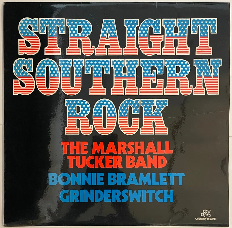 (Various) The Marshall Tucker Band / Bonnie Bramlett / Grinderswitch - Straight Southern Rock Lp