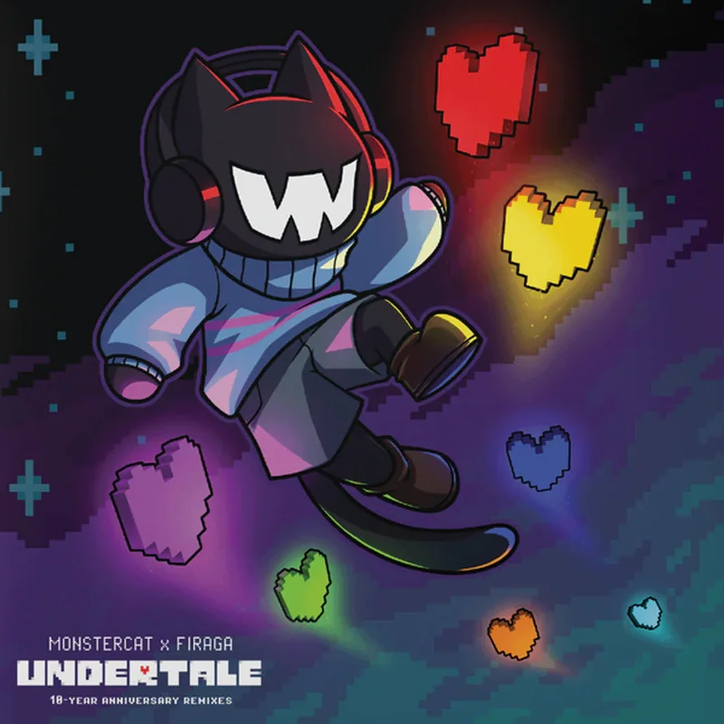 Various - Undertale: 10 Year Anniversary Remixes - on limited colored vinyl for RSD26