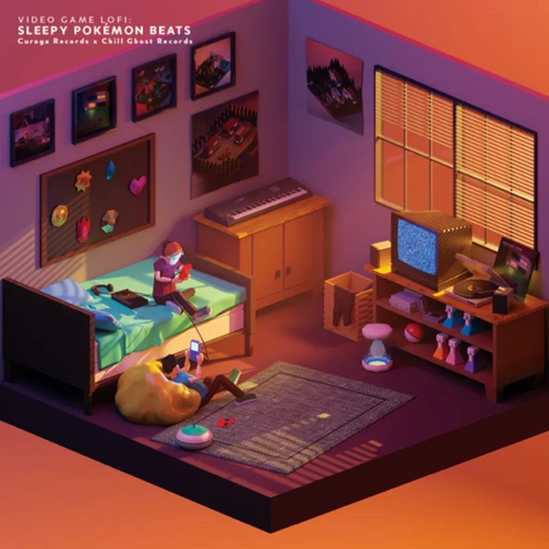 Various - Video Game Lofi: Sleepy Pokemon Beats - special LP release for RSD26