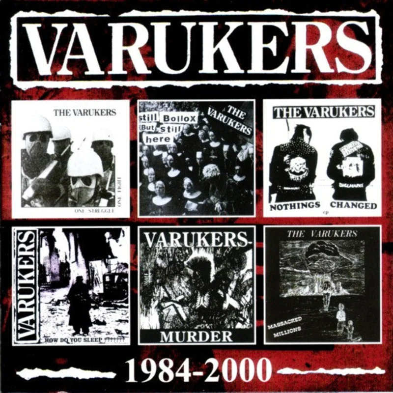 Varukers - 1984 to 2000 NEW 2xCD