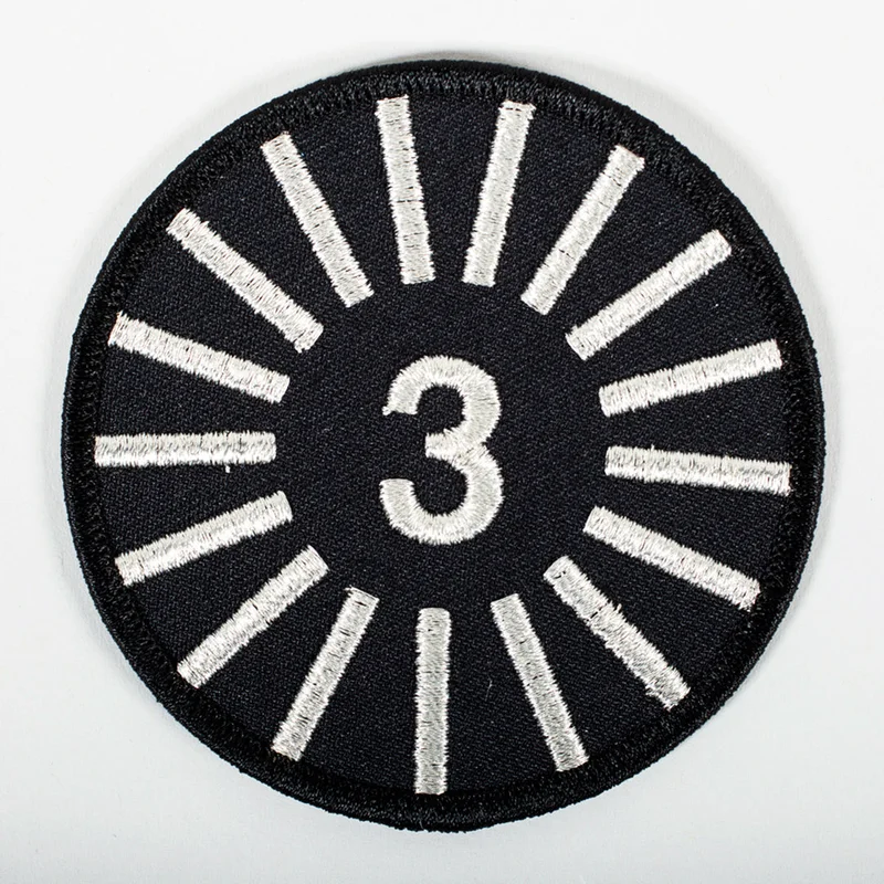 Vault 3 Logo Metallic Patch