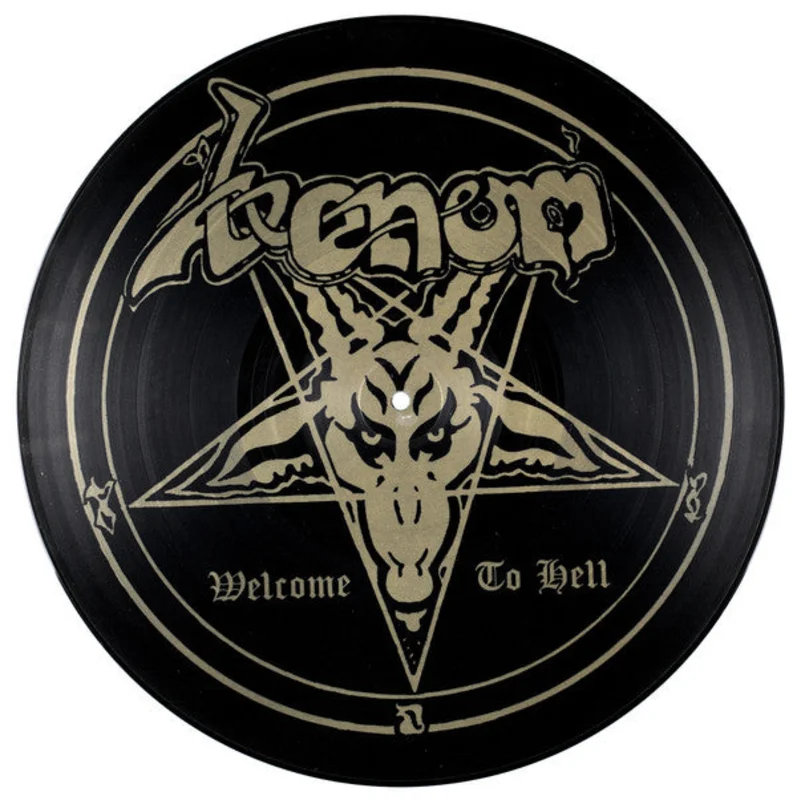 Venom - Welcome To Hell USED METAL LP (pic disc)