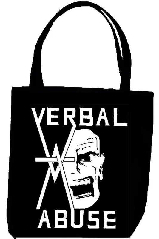 VERBAL ABUSE tote