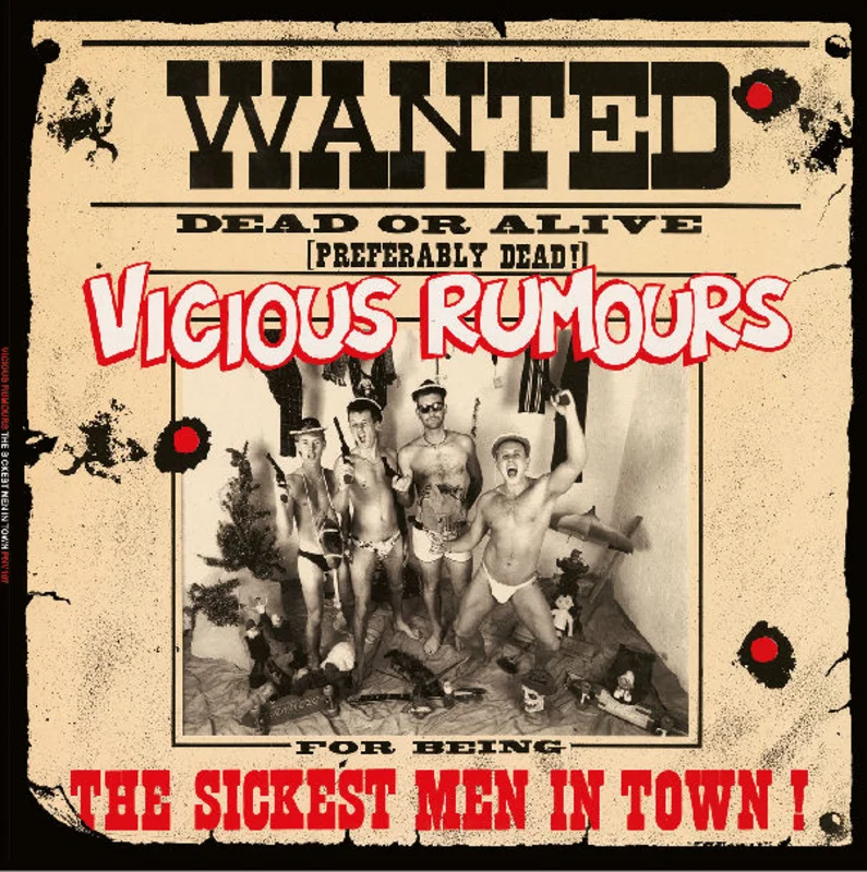 Vicious Rumours - The Sickest Men In Town NEW LP (black vinyl)