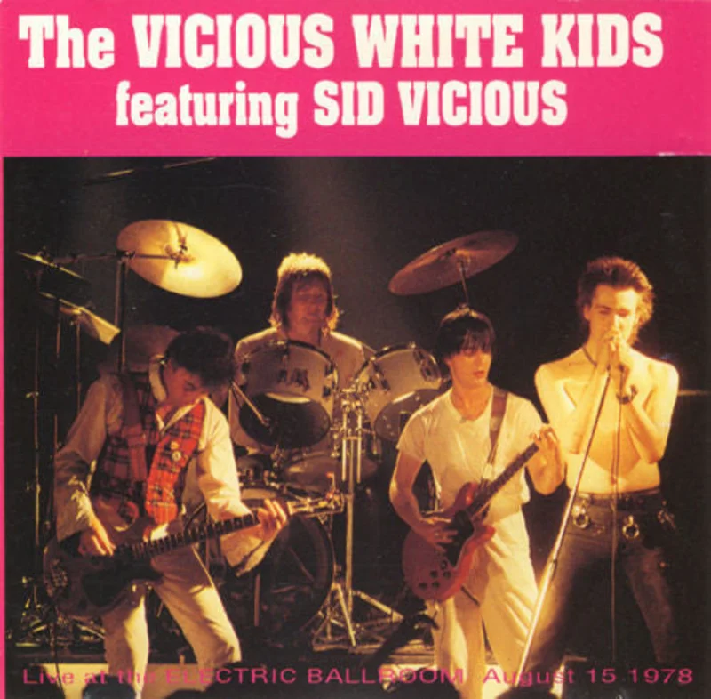 Vicious White Kids - S/T USED LP (white vinyl)