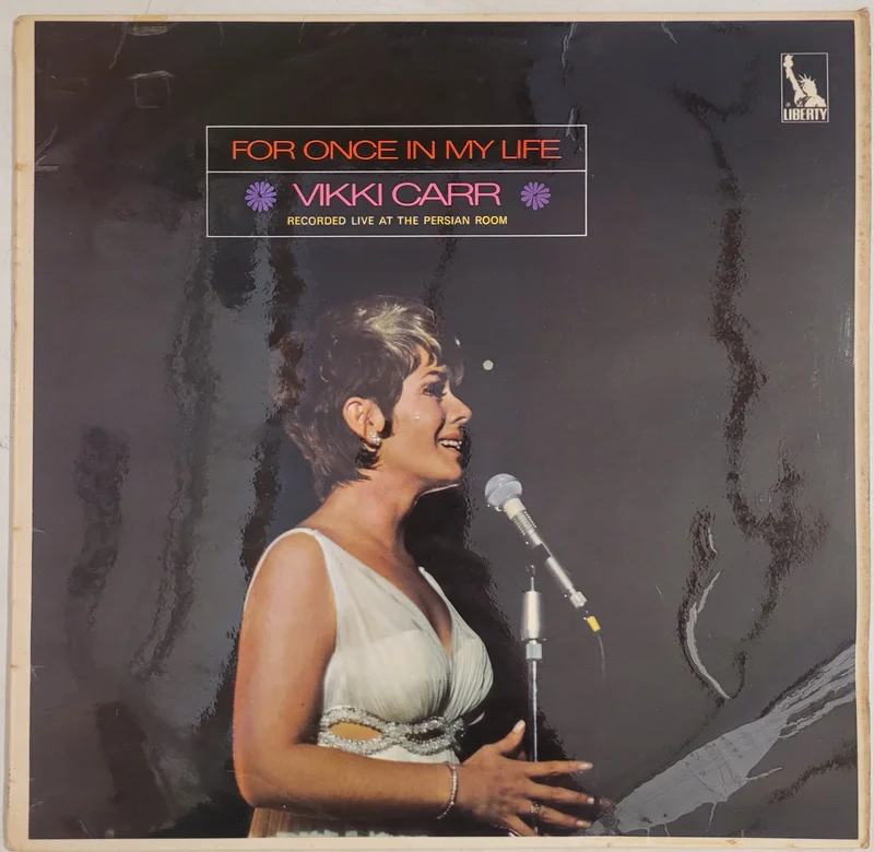 Vikki Carr - For Once In My Life Lp