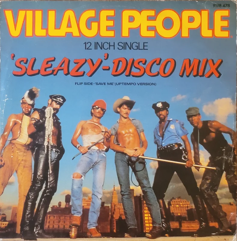 Village People - Sleazy (Disco Mix) 12" Single