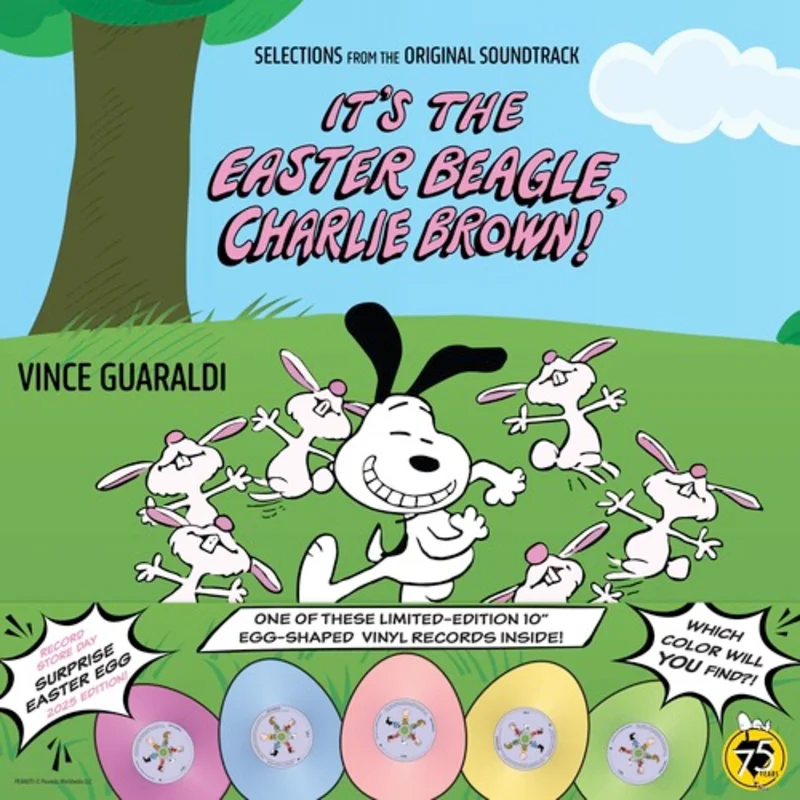 Vince Guaraldi - Selections from It's the Easter Beagle, Charlie Brown Soundtrack - on colored vinyl for RSD25