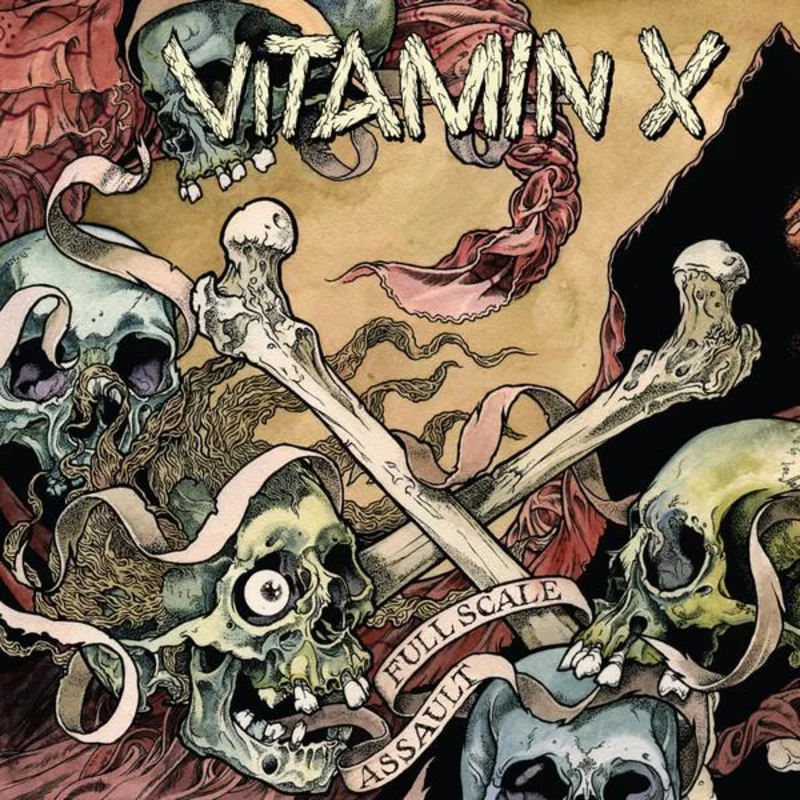Vitamin X - Full Scale Assault (Tankcrimes) NEW LP