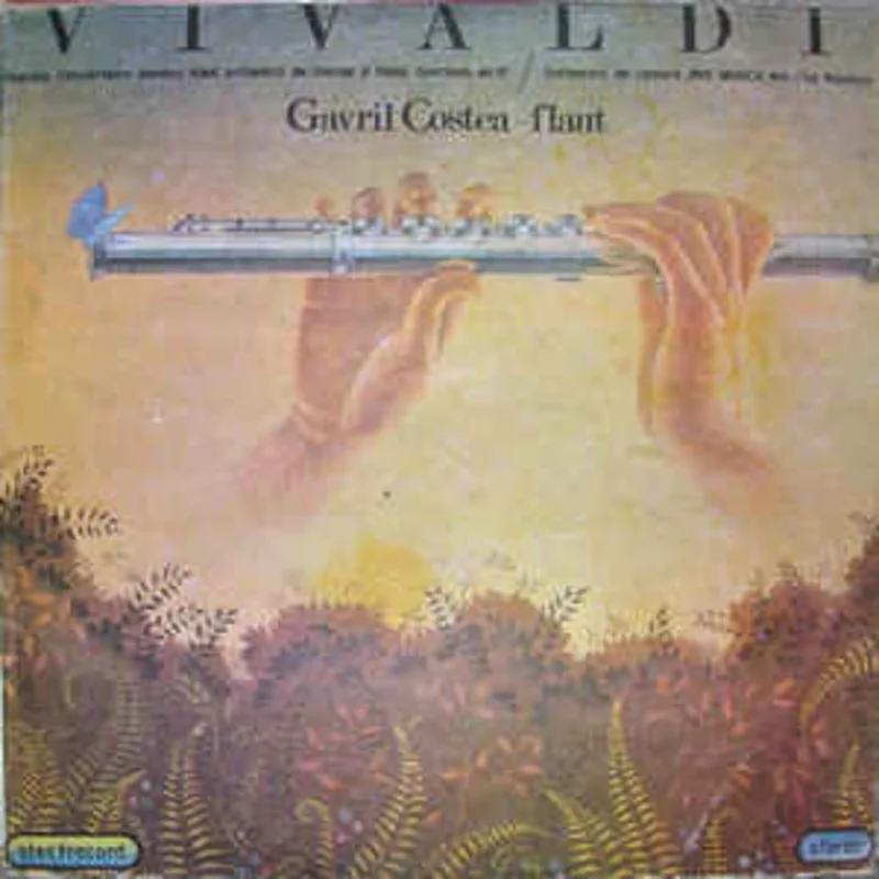 Vivaldi* - Orchestra de camer Pro Musica din Cluj Napoca*, Gavril Costea  Integrala Concertelor Pentru Flaut, Orchestr De Coarde i Basso Continuo, Op. 10